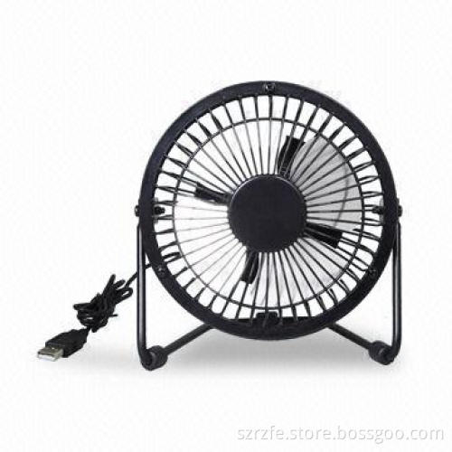 USB Fan with 2,400rpm Speed, DC Brushless Motor and Plug-and-play Features